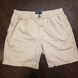 Polo Ralph Lauren Tyler Chino Khaki Shorts Men 38